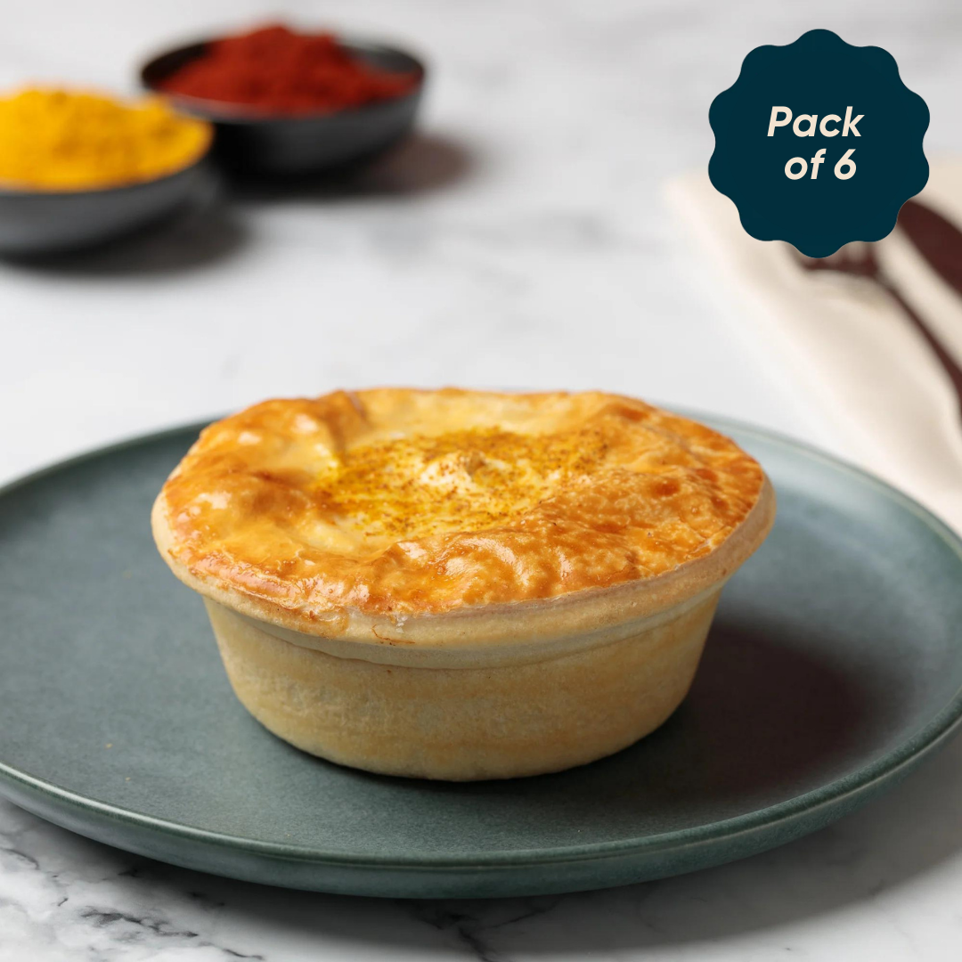 Beef &amp; Curry Pies